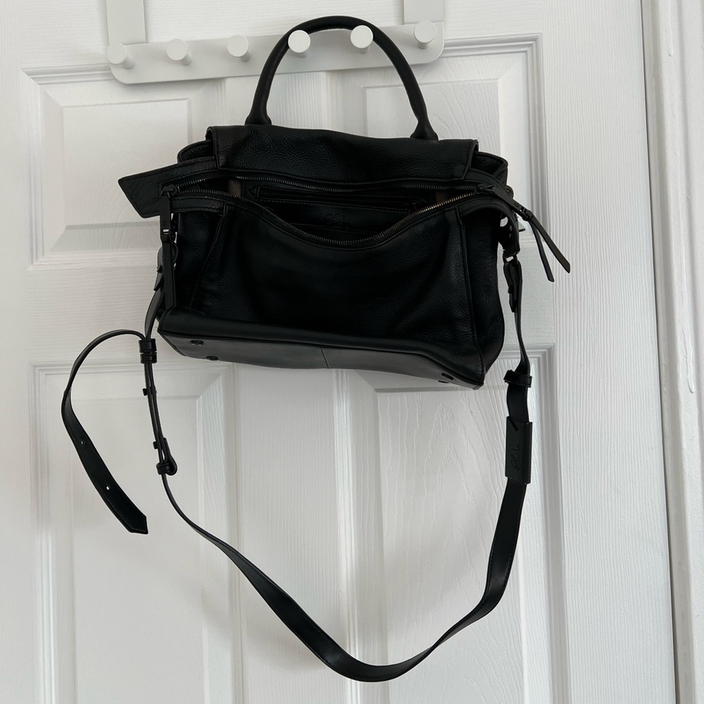 Philo leather satchel bag